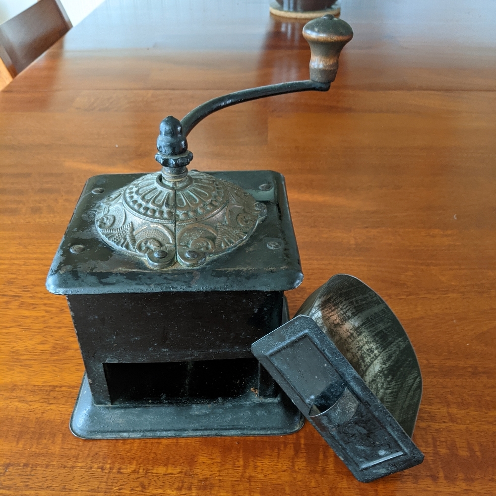 Old coffee grinder